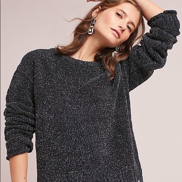 Anthropologie Sweaters - ✨ NWT Anthropologie Moth shimmer sweater